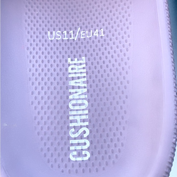 CUSHIONAIRE- Feather Cloud Slides. Color: Lavender, Size 11 Women’s - Picture 3 of 5